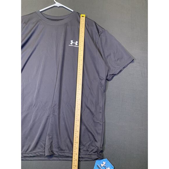 Under Armour Loose Fit Performance Apparel T-Shirt Gray Athleisure NWT 29x22 - Picture 8 of 9